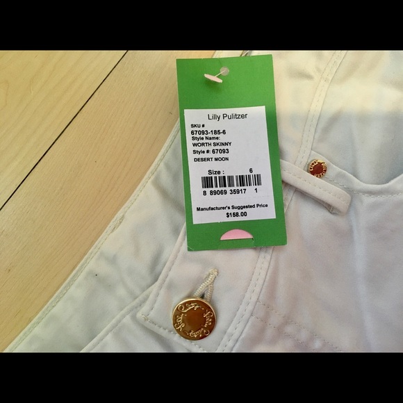 NWT Lilly Pulitzer worth skinny jeans. - Picture 5 of 14